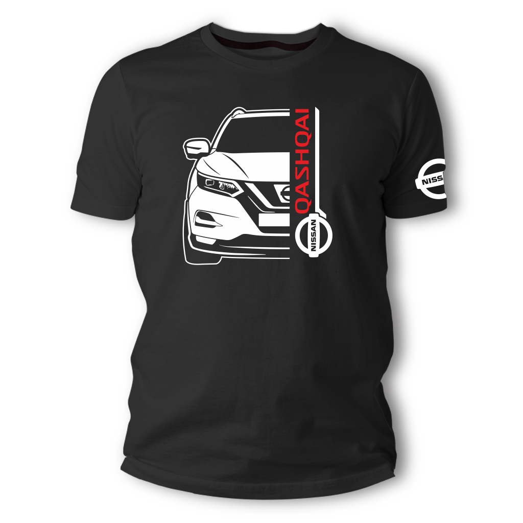 vene Genoplive Turist T-shirt Nissan Qashqai 2019 | Stamporama