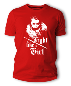 T Shirt Game of Thrones Fight Like a Girl 2