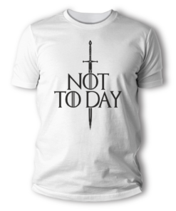 T Shirt Game of Thrones Not to Day Axe 2