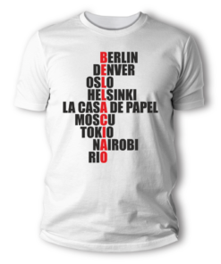 T Shirt La casa de papel BELLACIAO 2