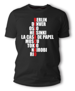 T Shirt La casa de papel BELLACIAO