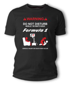 TS20010 Μπλουζάκι Formula1 Warning