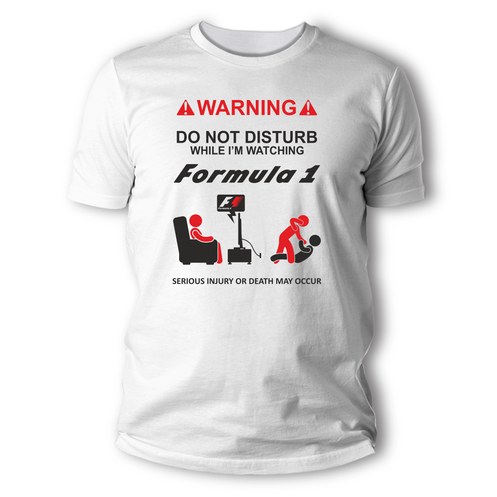 TS20010 Μπλουζάκι Formula1 Warning1