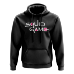 Squid Game Φούτερ κουκούλα μαύρο
